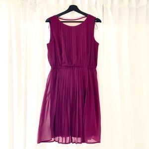 Jessica Simpson Pleated Sequin Dress